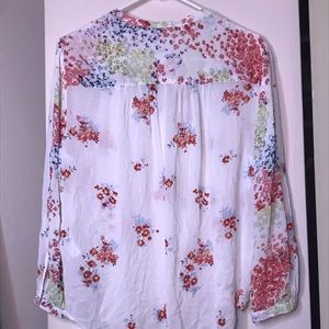 Lucky Brand Floral Flowy top